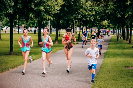 Športne aktivnosti na dogodku Piknik v parku 4